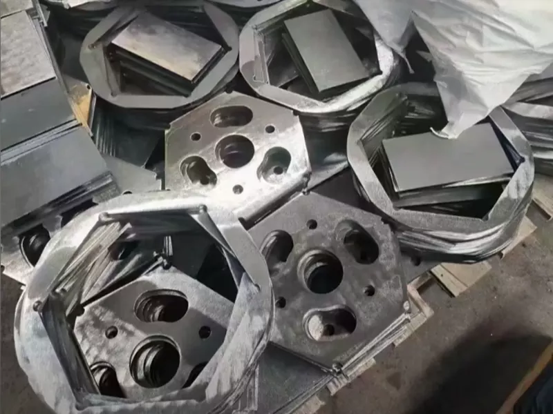 Parti in lamiera per taglio laser in acciaio legato